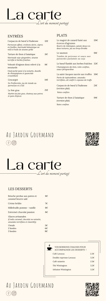LA CARTE